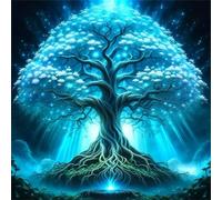 35 Piece Jigsaw Puzzles for Adults, Impossible Hard Difficult Challenging jigsaw puzzle 35 pieces adult Puzzles Classic Educational Games 30x30cm, Moonlight Tree