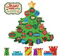 35 Pieces Nativity Bulletin Board Set Names of Jesus Christmas Bulletin Board Set with Glue Point Religious Bulletin Board Sets Winter Bulletin Board Decorations for Kids Classroom Educational Decor