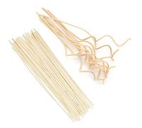 35 Pieces Rattan wood diffuser sticks, 3x300mm Natural & 2x240mm Wavy Replacement Refill Sticks for Room Office Oil Fragrance Diffuser