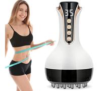 35-Speed 3-in-1 Microcurrent Lymphatic Drainage Massager for Legs Arms Belly, Body Sculpting Machine with Microcurrent, Cellulite Massage Tool,Light, Heat |Vibration, Promotes Circulation Skin Renewal