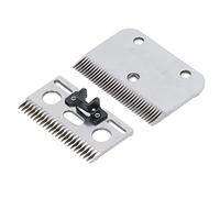 35 Tooth Horse Clipper Replacement Blade, Carbide Livestock Hair Trimmer Blades, Universal Detachable Clipper Blade for Horse Cow Goat, Includes Top and Bottom Blades with High Eff