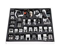 35 Unids/set Máquina de Coser Hogar Multifuncional Kit de Prensatelas de Metal, Kit de Herramientas de Prensatelas de Costura Universal Accesorios para Proyectos de Costura en el