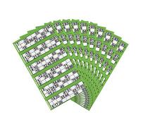 35 X Bingo Pad 1-600 Numbered Flyers | 6 to View Sheets - Fun Party Game for Christmas, New Year, Family Nights, Celebrations, Party Games, Events & Holiday Entertainment (Green)