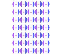 35 x Drag Pride Flag Edible Wafer or Icing Cupcake Toppers Fun Pride Party Cake Decorations Perfect For Brownies Cookies Muffins & More! (Edible Wafer Card)