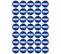 35 x Happy Nurses Day Edible Wafer or Icing Cupcake Toppers National Nurse Day Party Cake Decorations Perfect For Brownies Cookies Muffins & More! (Premium Icing Sheet)