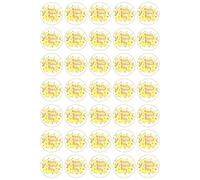 35 x Happy St David's Day Sign Edible Wafer or Icing Cupcake Toppers Welsh Wales Party Cake Decorations Perfect For Brownies Cookies Muffins & More! (Edible Wafer Card)