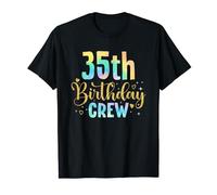 35 Years Old Birthday Party Group Family 35th Birthday Crew T-Shirt