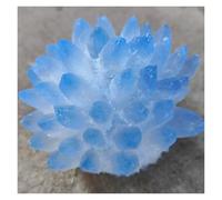 350-500g Blue Quartz Crystal Cluster Rock Stones 1pcs