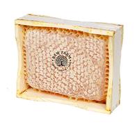 350 g Organic Raw Wildflowers Honeycomb in Wood Frame, Directly from the bee hive (350)