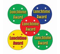 350 Lunchtime Award Childrens Pupils School Praise Teachers Reward Stickers 25mm Primary Teaching Services