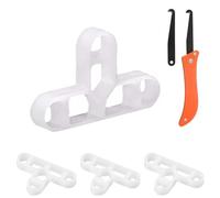 350 Pcs 10mm Tile Spacers, T-Shaped Spacers, Slab Brick Spacer and Grout Removal Tool, Tile Leveling System Tool for Garden Slabs, Wall Tiler, DIY Paving Tiling