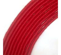 3500 Pcs 6mm Colorful Flat Clay Beads for DIY Polymer Round Handmade Jewelry Making for Necklace Bracelet Earring Pendant and Anklet Craft Making (WineRed)