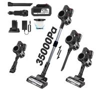 35000Pa Wall-Mounted Stick Vacuum Cleaner Handstick Vac Handheld Cordless UK