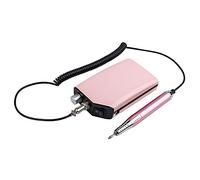 35000RPM Nail Drill Machine 65W Powerful Electric Manicure Pedicure Polisher Portable Nail Art Buffer Tool for Salon Or Home Removing Acrylic Gel Trimming Smoothing Nails,Whit