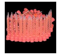 3500pcs Glue Mixing Nozzle Adhesives Mixer Tube 10:1 Round Static Mixing Nozzles Tools Set for Epoxy Adhesive 50ml 10:1 AB Glues