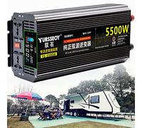 3500W-8000W Pure Sine Wave Inverter - 12V/24V/48V/60V/72V DC to 110V/230V AC Converter for Cars, Solar Power, RV, Truck, Home & Camping - High Efficiency, Versatile Power Solution