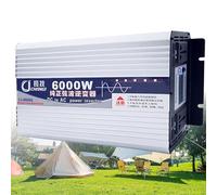 3500W-8000W Pure Sine Wave Inverter 12V/24V/48V/60V/72V DC to AC Converter, Solar Power Inverter with LCD Display, Ideal for RVs, Camping, and Off-Grid Use
