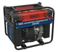 3500W Inverter Generator - 4-Stroke Engine - 13 Litre Fuel Tank - Dual Sockets