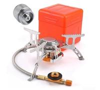 3500W Portable Gas Stove for Outdoor Activities with Windproof Design Adjustable Flame Control and Stable Three-Leg Base for Safety and Efficiency (2)