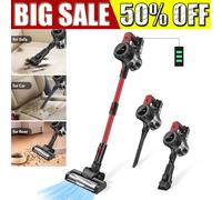 6 in 1 Hand Held & Upright Bagless Compact Lightweight Vacuum Cleaner 3500W Vac