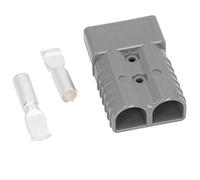 350A 600V High Current Battery Quick Kit with Silver Plated Terminals Cover Easy-to-Use Plug for Car Solar Caravan Boat Forklift