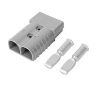 350A Battery Connector AWG 2/0 Quick Connect Battery Modular Power Connectors Quick Disconnect (Grey)