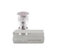 350bar 1/4" 3/8" 1/2" 3/4" 1" EHCV Female Thread Tubular Hydraulic Adjustable one-Way Throttle Flow Control Valve(EHCV38)