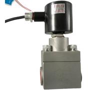 350bar 35MPa 2 Way Water Solenoid Valve 1/2 inch DC24V Orifice 15mm SS304 DN15 Normally Close Explosion Proof(1/2",G_AC220V_N.O)
