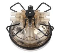 350cc Farm Milking Claw Collector, Milking Machine Accessories for Cow and Sheep, Milk Collector with Closed Valve and Straight Buckle, Durable PC Material Milking Tool