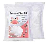 350g Polyester Fiber Filling, Fiber Filling, Super Soft and High Elastic Filling Fiber, For Stuffing for Small Dolls Part Pillow,Cushion Stuffing,Stuffed Animal Crafts(350g/12.34 OZ)