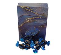 350g Rectangular Box of Starlight Blue Pattern of Buchanans Butter Toffee