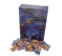 350g Rectangular Box Starlight Blue Pattern of Toxic Waste Nuclear Fusion Super Sour Sweets