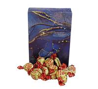 350g Rectangular Box Starlight Blue Pattern of Walkers Nutty Brazil Toffee