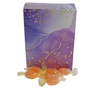 350g Rectangular Box Starlight Lilac Pattern of Sugar Free Barley Sugar Hard Boiled Sweets