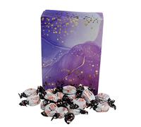 350g Rectangular Box Starlight Lilac Pattern of Walkers Treacle Dabs Toffee