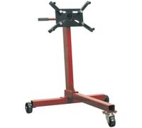 350kg Rotating Engine Stand - Fully Adjustable Mounting Arms - Swivel Castors