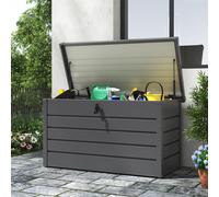 350L Metal Outdoor Garden Lockable Storage Box