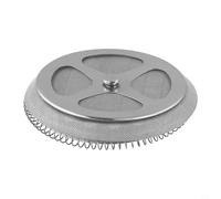 350ml 600ml 1000ml Models Plate Kit Mesh Filter Stainless Steel Press Replacement - for Spiral Grounds Cross Plate for Fruitful Includes Filtration(1000ML)