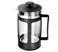350ml Cafetiere, 1 Cups French Coffee Press, Small Cafetiere, Coffee Press for Ground Coffee, Caffettiera With 3 Level Filtration, Heat Borosilicate Glass Caffettiere For CoffeeLovers(SIZE:8*15cm)
