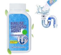 350ml Drain Cleaner, Pipeline Dredging Agent, drain Clog Remover, Powerful Quick Cleaning Drain Toilet Cleaner Tool, Unclog Toilet Clog and Kitchen Sink Pipe Unblocker Powder (350ml, 1PC)