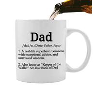 350ml Father's Day Mug, Ceramic Coffee Cup for Dad