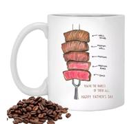 350ml Father's Day Mug, Ceramic Coffee Cup for Dad