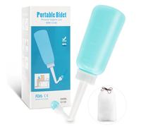 350ml Perineal Bottle Postpartum Essentials Upside Down Peri Bottle for Perineal Recovery and Cleansing After Birth (Blue)