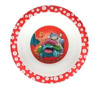 350ml Pokemon Kids Bowl, 16cm BPA-Free Plastic Toddler Snack & Noodle Bowl, Lightweight, Dishwasher Safe, Gift for Boys & Girls Age 3+