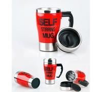 350ml Self Stirring Tea Coffee Soup Mug (Red)