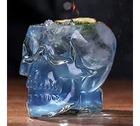 350ML Skull Glass Wine Cup - Funny Large Drinking Glass for Vodka Spirits - Halloween Decorations, Gifts, Themed Party - New 12 Ounces Cup