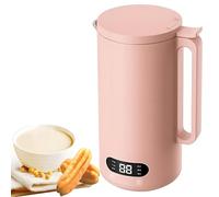350ml Soy Milk Maker Machine, 8-in-1 Nut Milk Maker with LED Display. Auto-Clean Keep Warm for Oat Almond Milk. Compact Quiet Portable Design. Easy Touch Control.