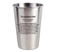 350ml Stainless Steel Pint Cups for Beer Water Coffee Tea Juice Single Wall Metal Tumblers Stackable, Anti-fall Durable Drinking Cup for Outdoor Camping