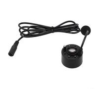 350mlH Mist Maker Fogger Replacement with 612 Lights for Water Pond Designed to Create Thick Mist and Maintain Safe Functionality in Aquariums (6 HEAD BLACK)