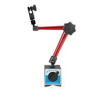 350mm Adjustable Magnetic Dial Indicator Base Stand Holder, Magnet Measuring Stand Test Gauge Holder, Universal Magnetic Base Holder Stand Dial Test Indicator Gauge Central Clamping 60x50x55mm